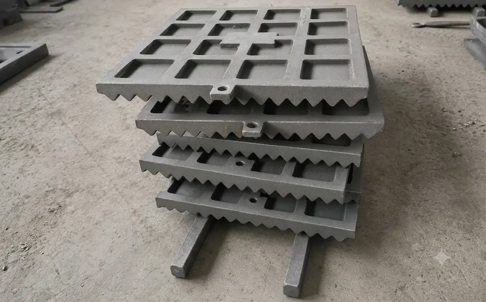 شانه فک ثابت و متحرک - محصول ریختگری ATG